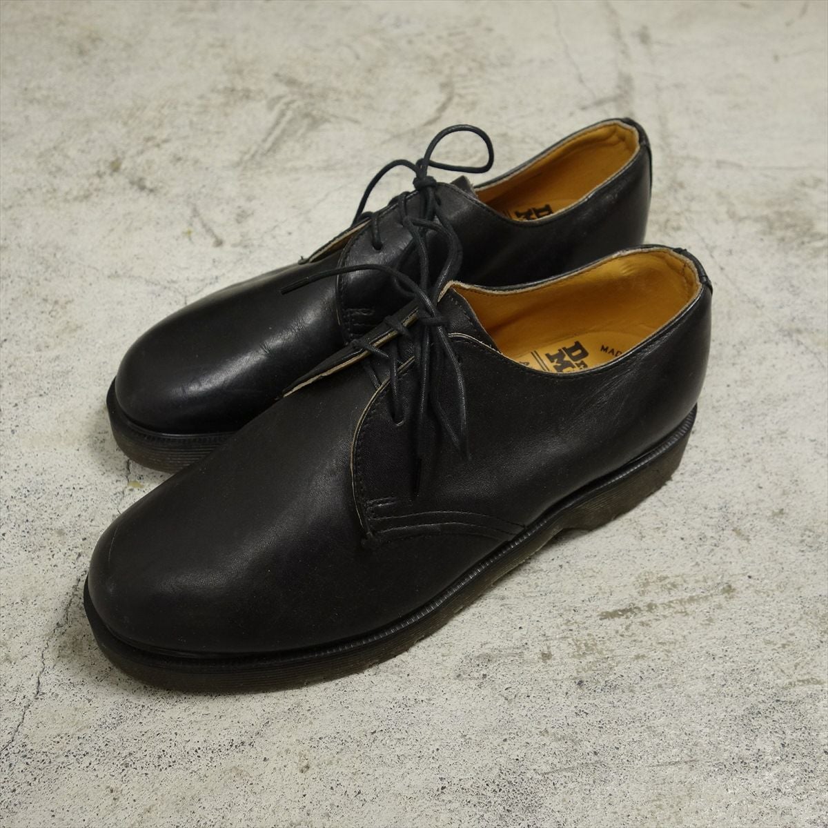 USED ドクターマーチン DrMartens レザーシューズ 3ホール ブラック 黒