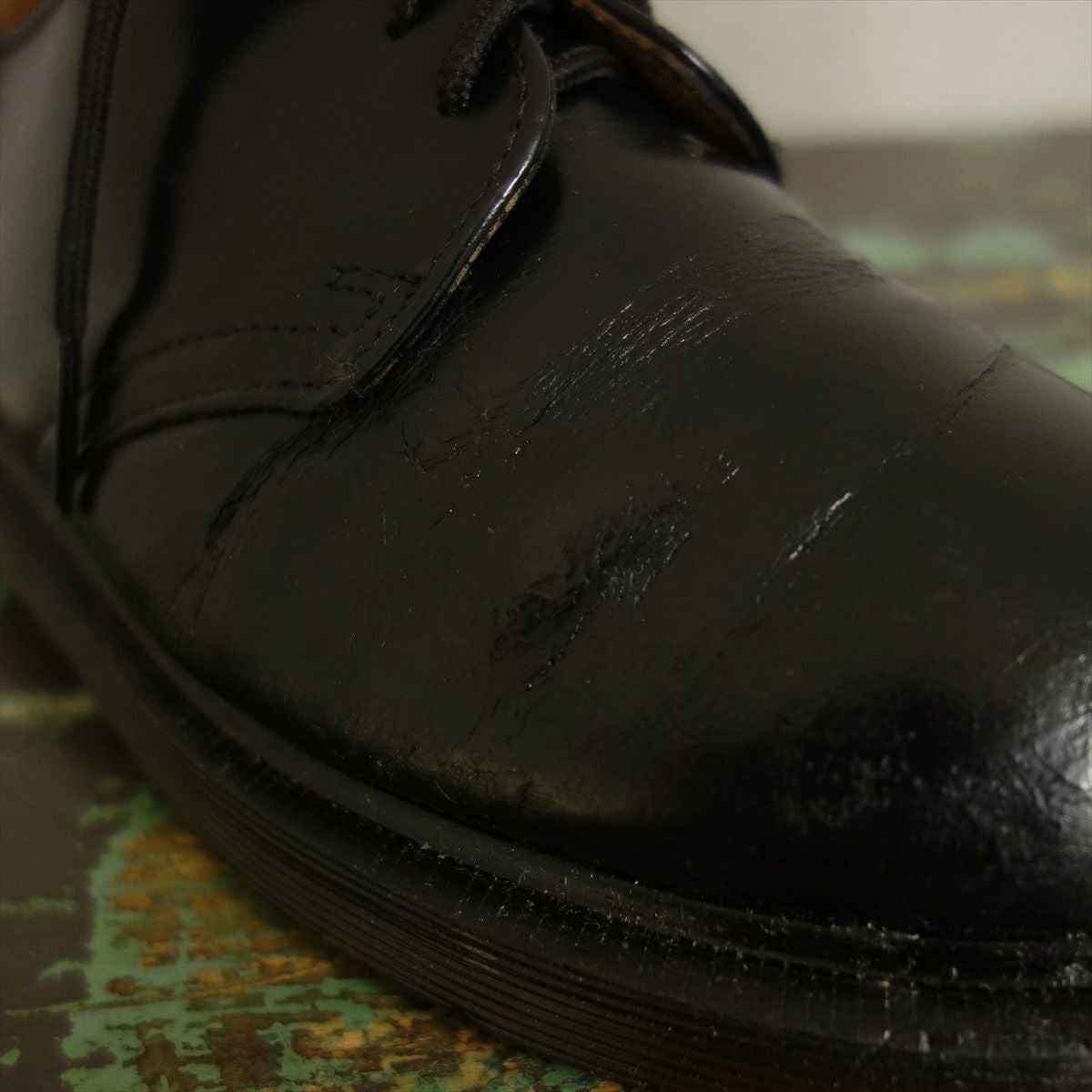 USED Dr.martens 英国製 4ホール レザーシューズ | Flamingo Online