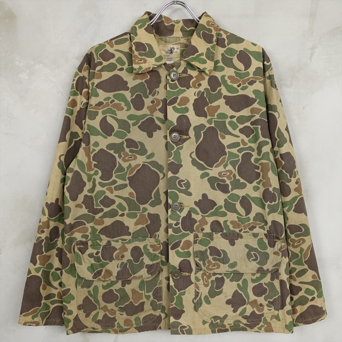 古着 WEATHERITE SPORTSWEAR カモフラージュ柄 ハンティング