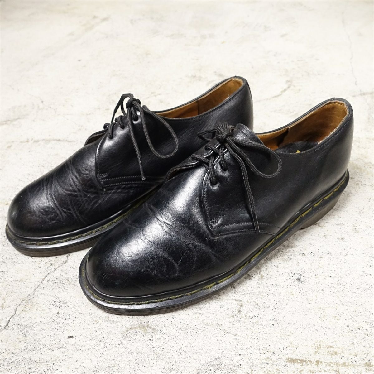 USED ドクターマーチン DrMartens レザーシューズ 3ホール ブラック 黒