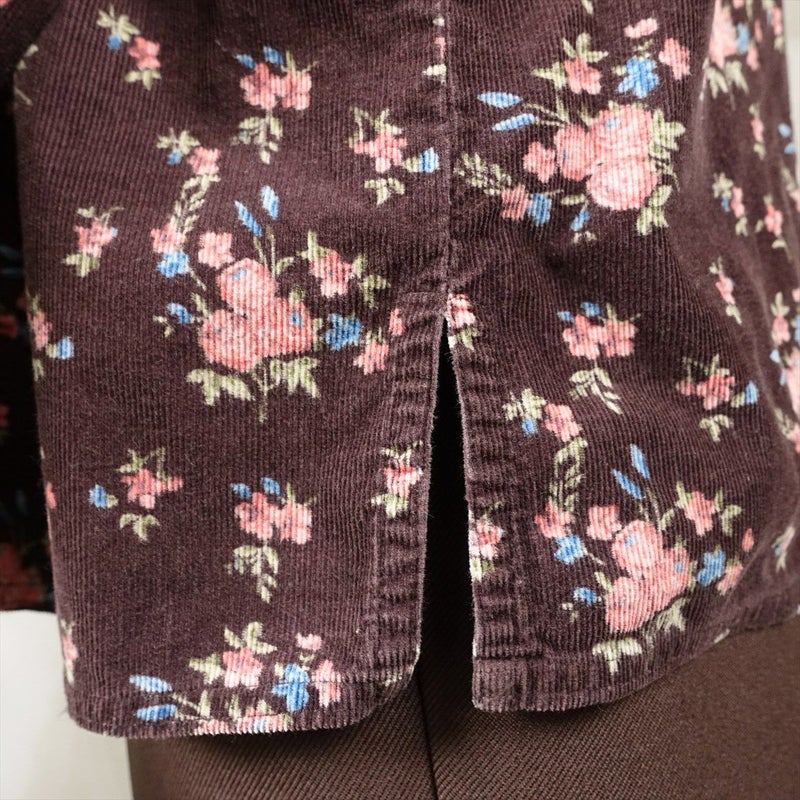 古着 BLAIR 花柄 コーデュロイシャツ | Flamingo Online 古着屋 