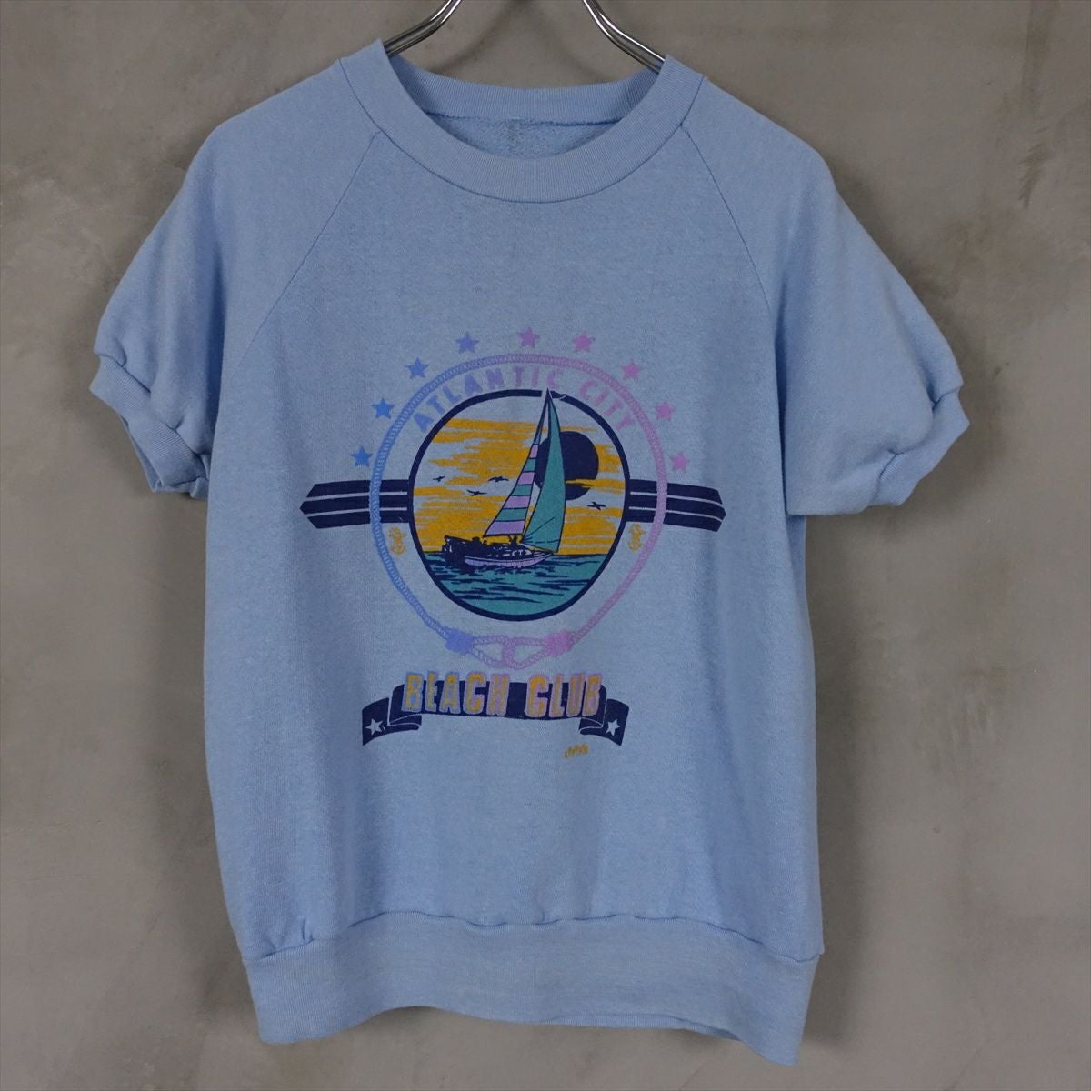 古着 80s プリント 半袖スウェット | Flamingo Online 古着屋