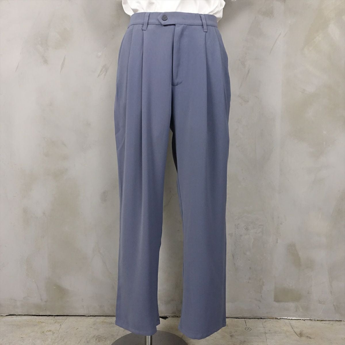 Fafatt / ファファット　スラックス　ワイドパンツ　タック入り fafatt ファファット タック入りスラックス | Flamingo Online 古着屋