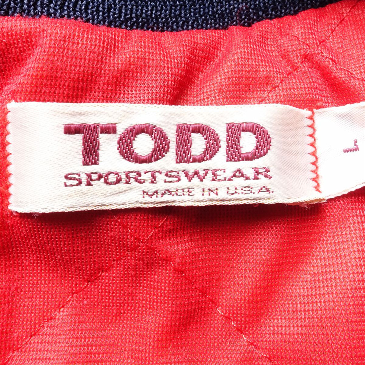 最終値下Todd ワークジャケット ヴィンテージ アメリカ製 裏地キルティング 最終値下Todd ワークジャケット ヴィンテージ アメリカ製 裏地