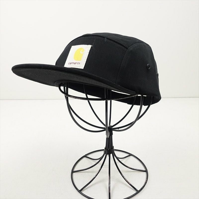 CARHARTT ブラック ロゴ入り ジェットキャップ | Flamingo Online 古着