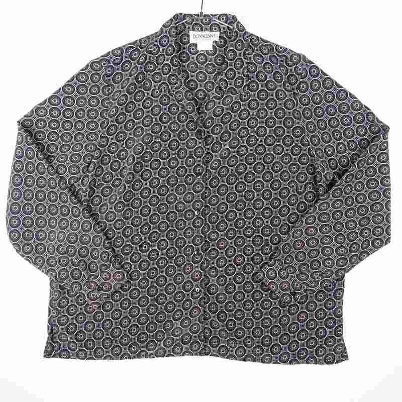 古着のシルクレーヨンシャツ