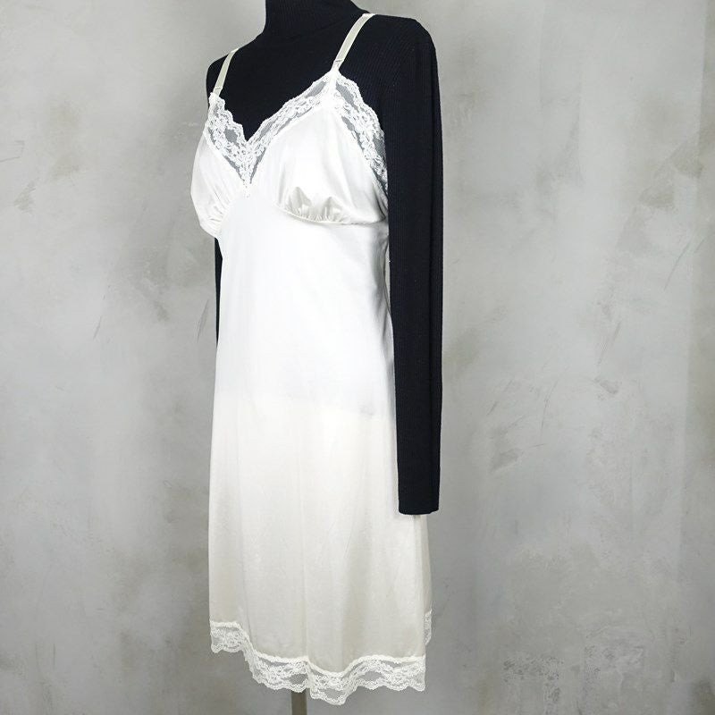 古着 レース付き ランジェリー キャミワンピース | Flamingo Online