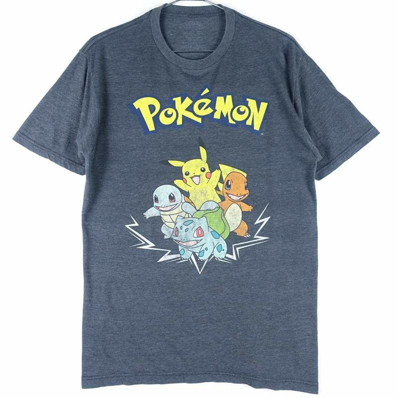 古着のキャラクタープリントTシャツ