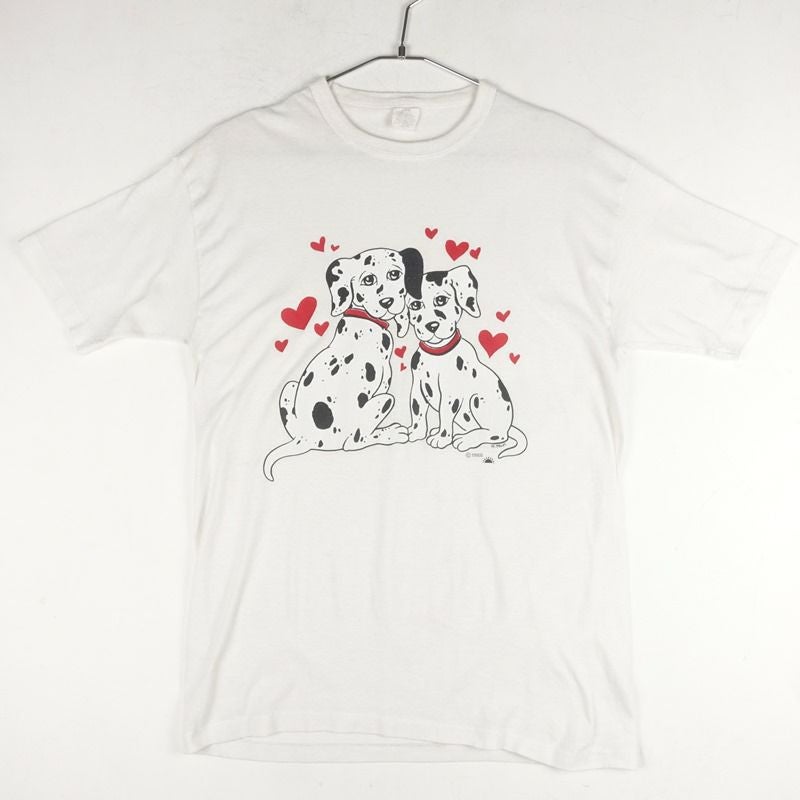 古着のアニマルプリントＴシャツ