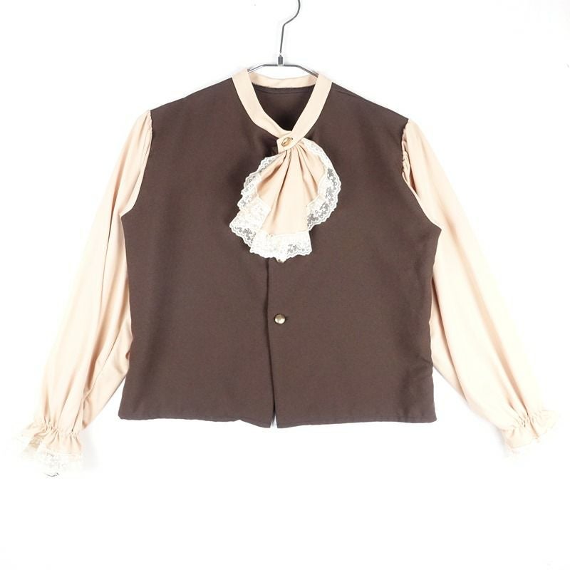 古着の長袖ブラウス