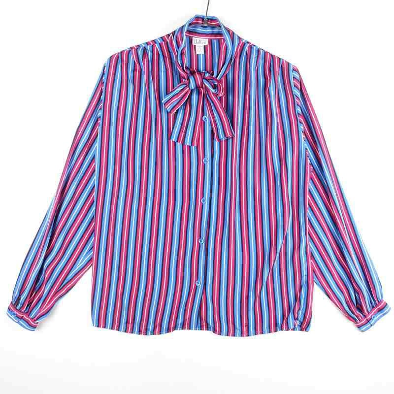 古着の長袖ブラウス