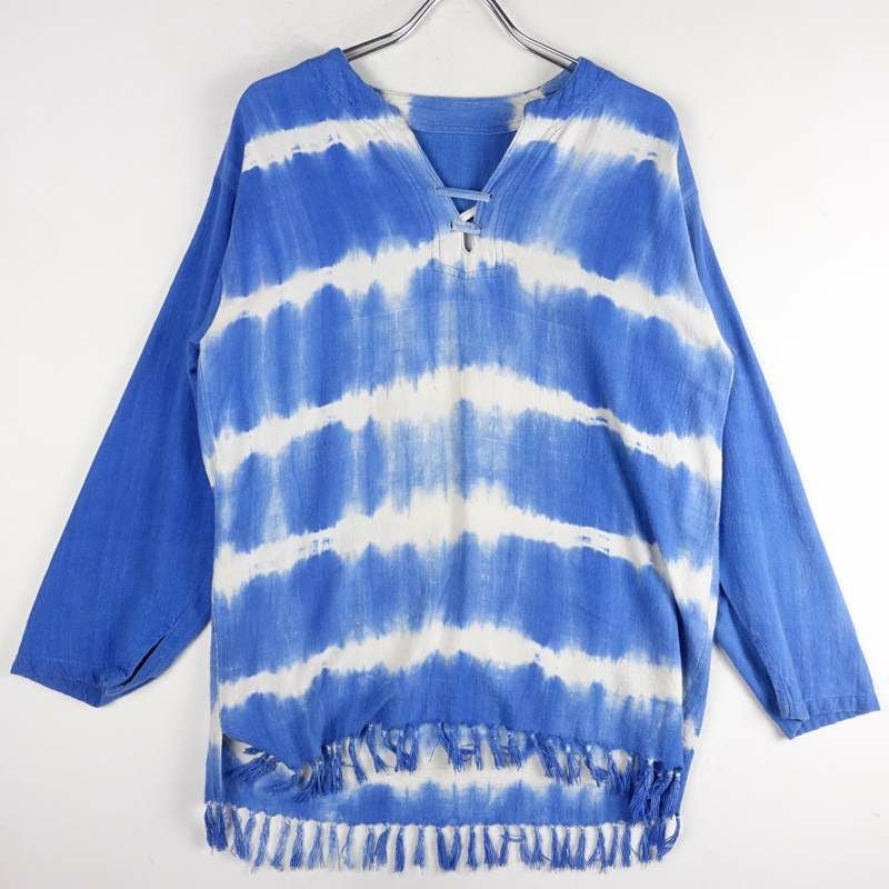 古着の総柄プルオーバー