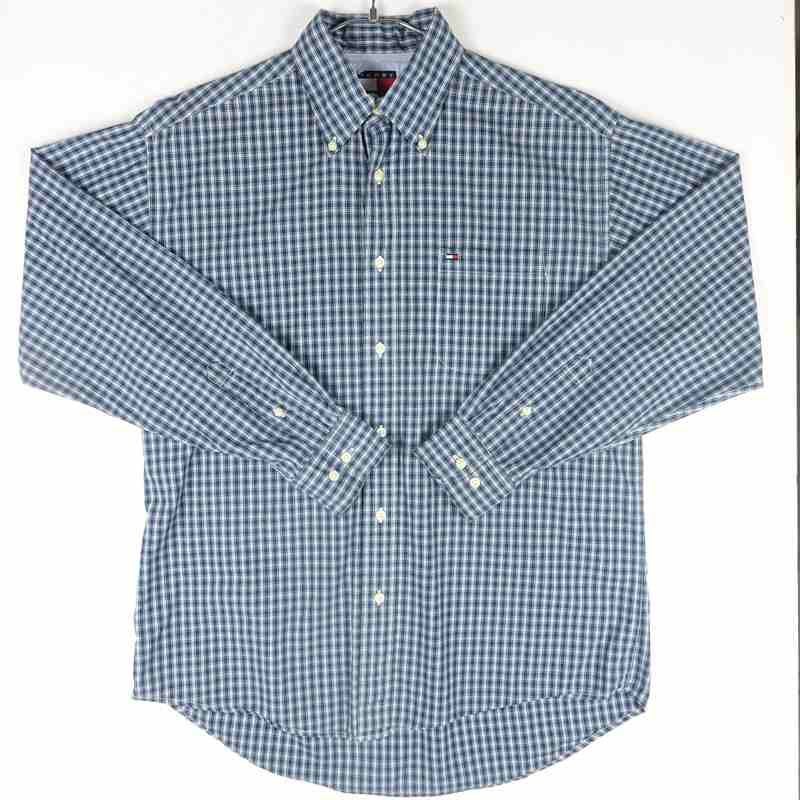 古着のトミーヒルフィガー長袖シャツ