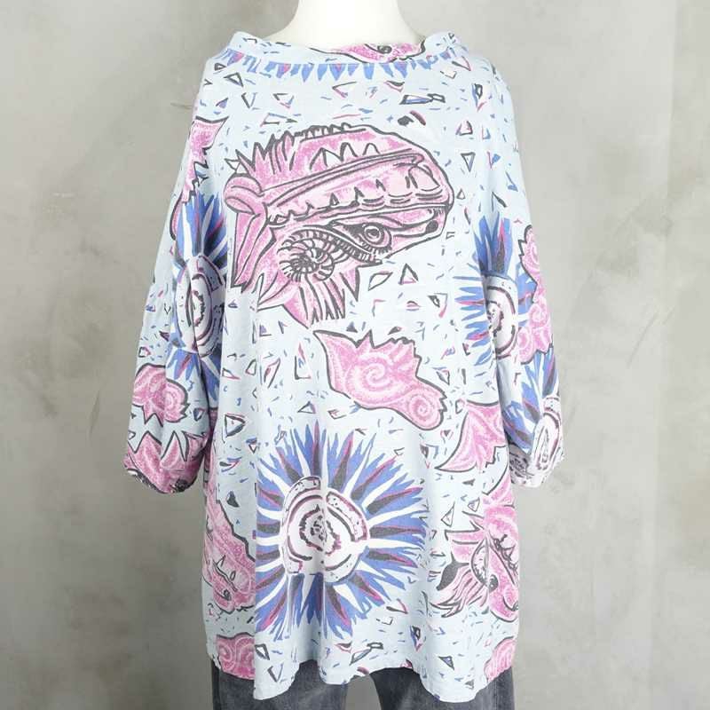 古着の柄Tシャツ