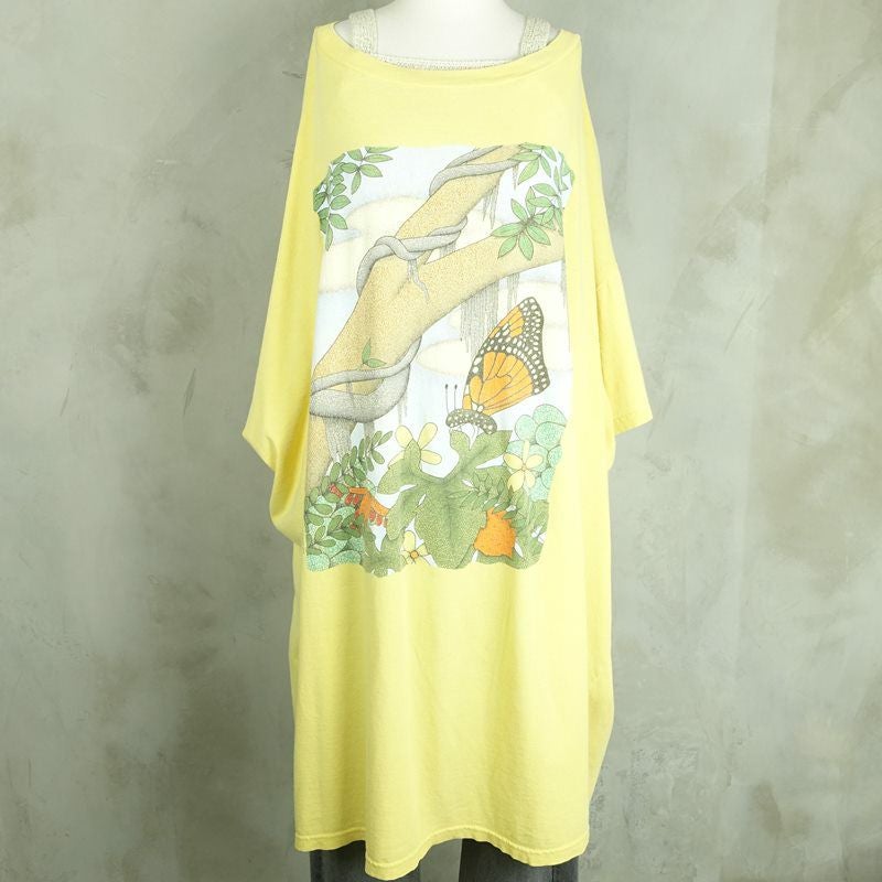 古着のプリントＴシャツ