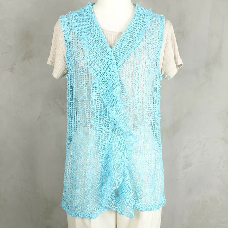 古着のメッシュベスト