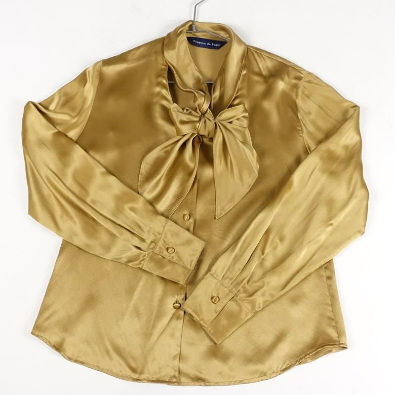 古着の開襟長袖シャツ