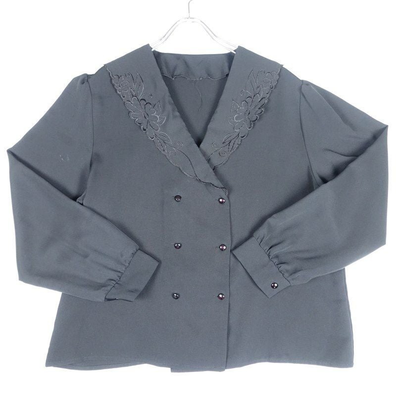 古着の長袖カラーシャツ