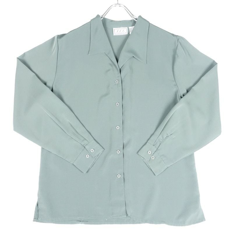 古着の長袖無地シャツ