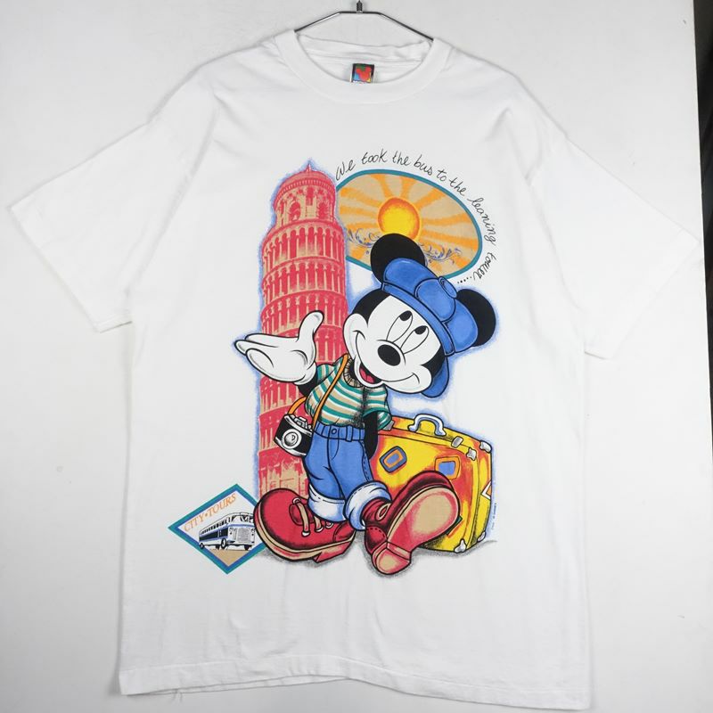 古着のミッキーTシャツ