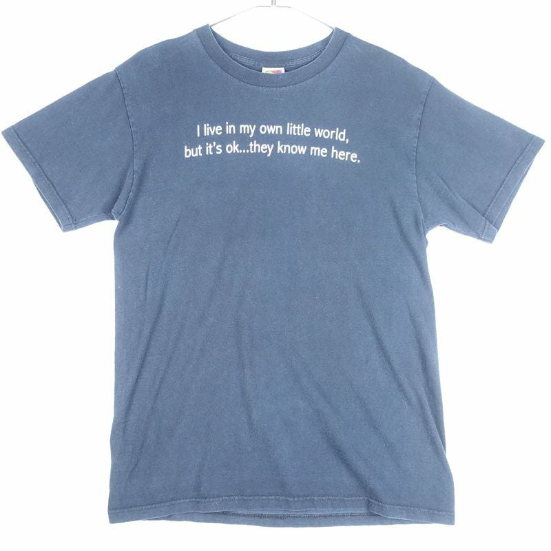 古着のプリントＴシャツ