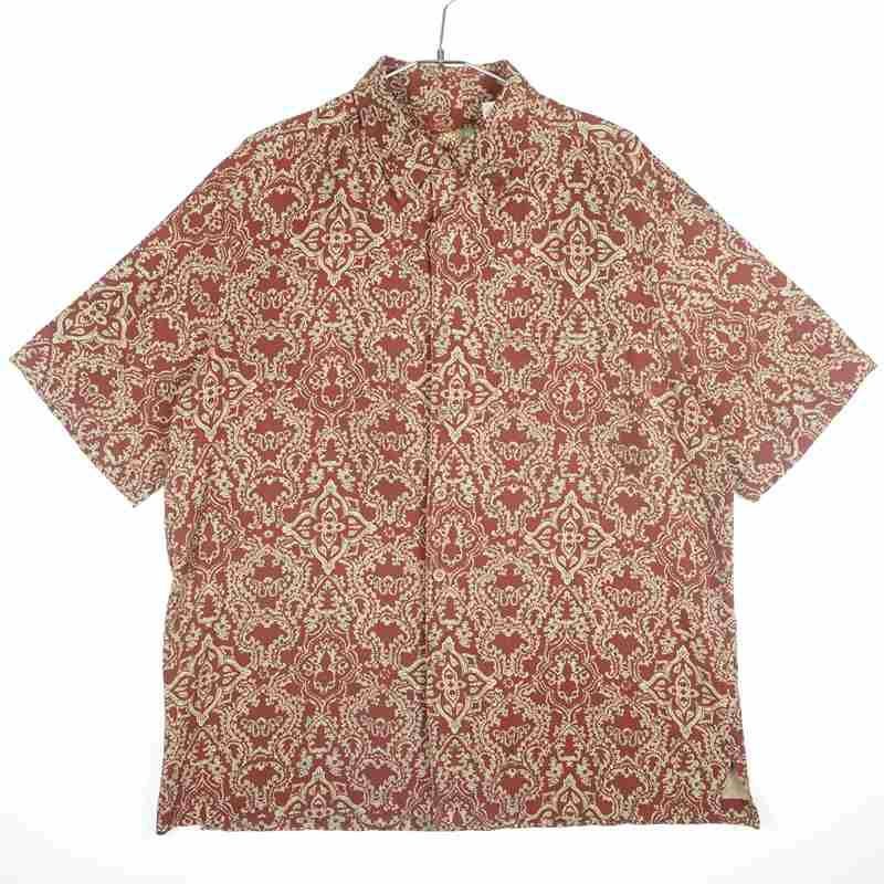 古着の総柄アロハシャツ