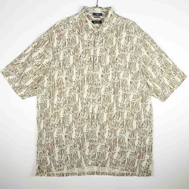 古着のNAUTICAアロハシャツ