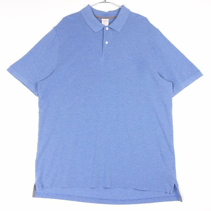 古着の無地半袖ポロシャツ