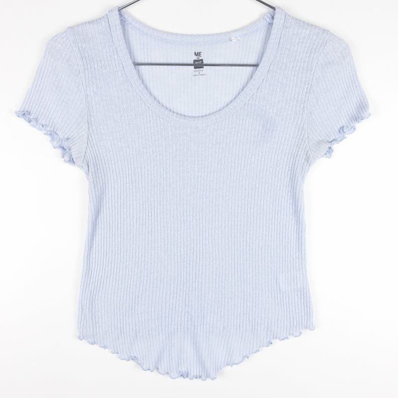 古着のリブメロウTシャツ