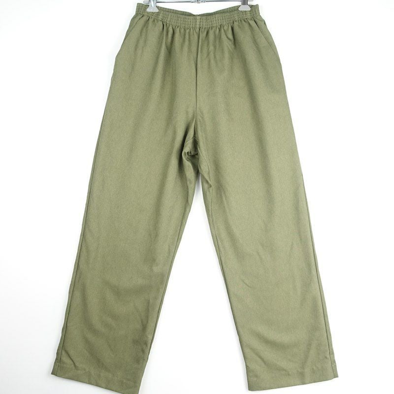 古着のアースカラーイージーパンツ