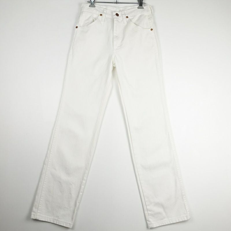 古着のラングラーホワイトデニムパンツ