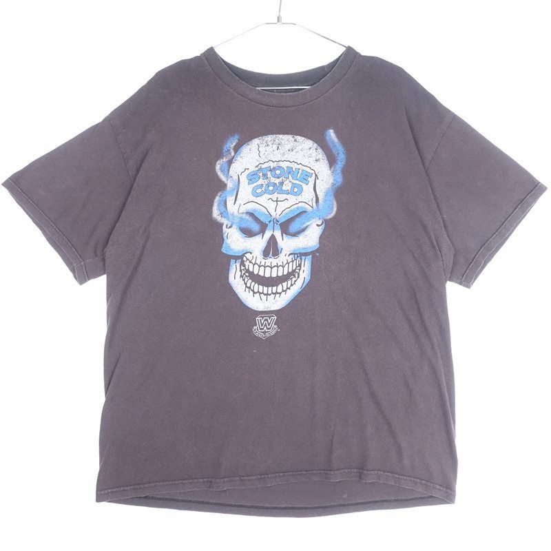 古着のスカルプリントTシャツ