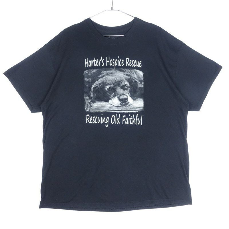 古着のイヌプリントTシャツ