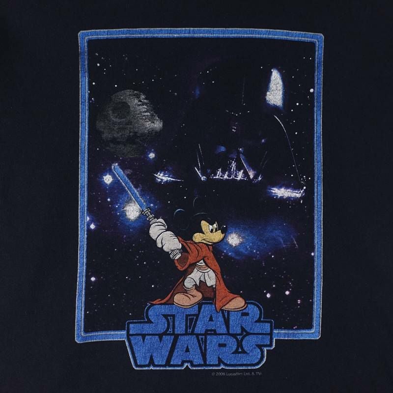 古着 Hanes ミッキー×スターウォーズ Tシャツ | Flamingo Online 古着