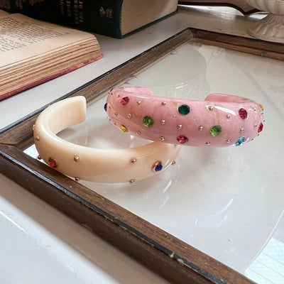 マーブル デザイン バングル ピンク | Flamingo Online 古着屋 