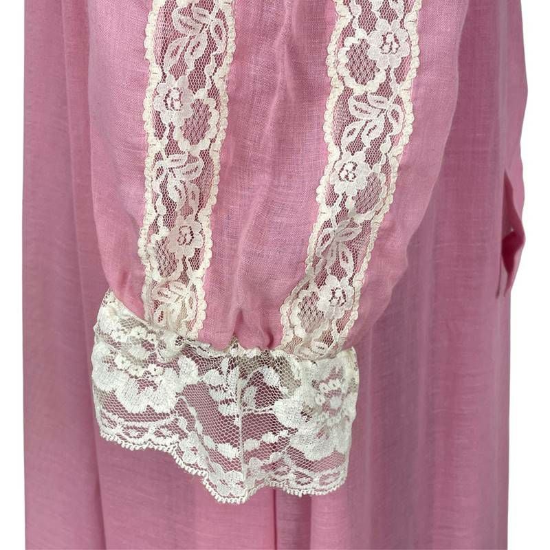 古着 70s vintage ピンク レース ドレス | Flamingo Online 古着屋