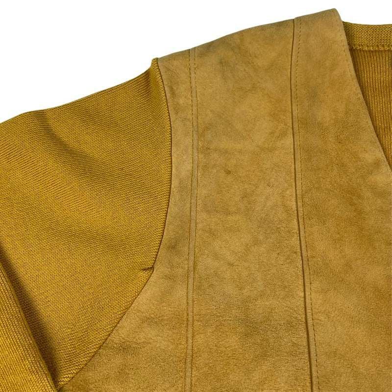【希少/美品】TORRAS スエード × ニット 切替 カーディガン スペイン製 古着 60s PURITAN スエード切替ニットカーディガン | Flamingo Online