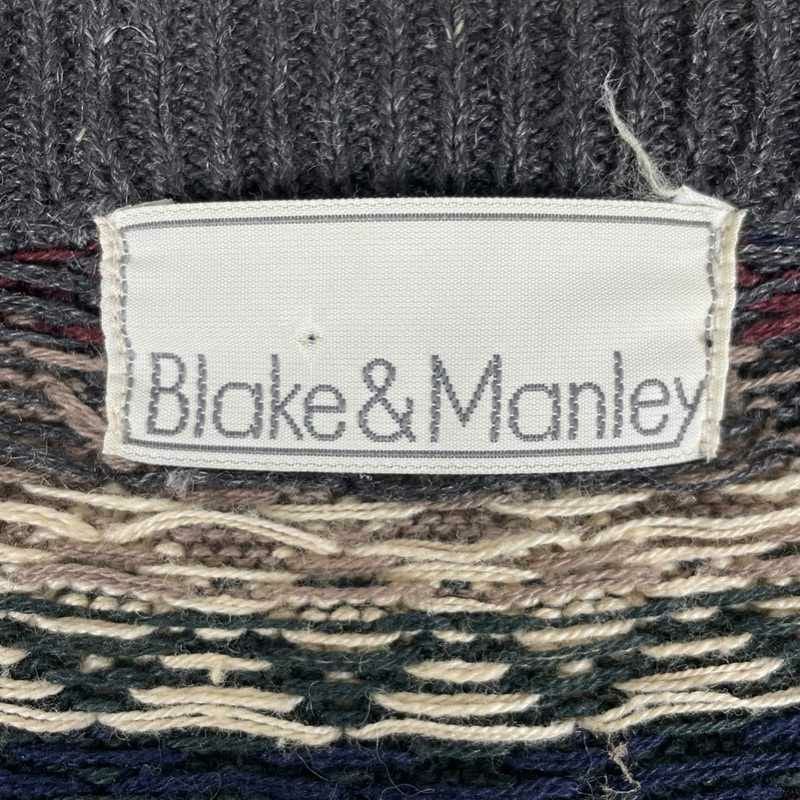 古着 Blake & Manley 総柄ニットセーター | Flamingo Online 古着屋 