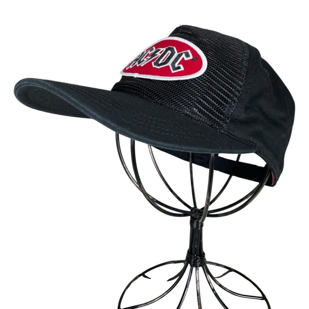 ACDC バンド デザイン メッシュ キャップ | Flamingo Online 古着屋
