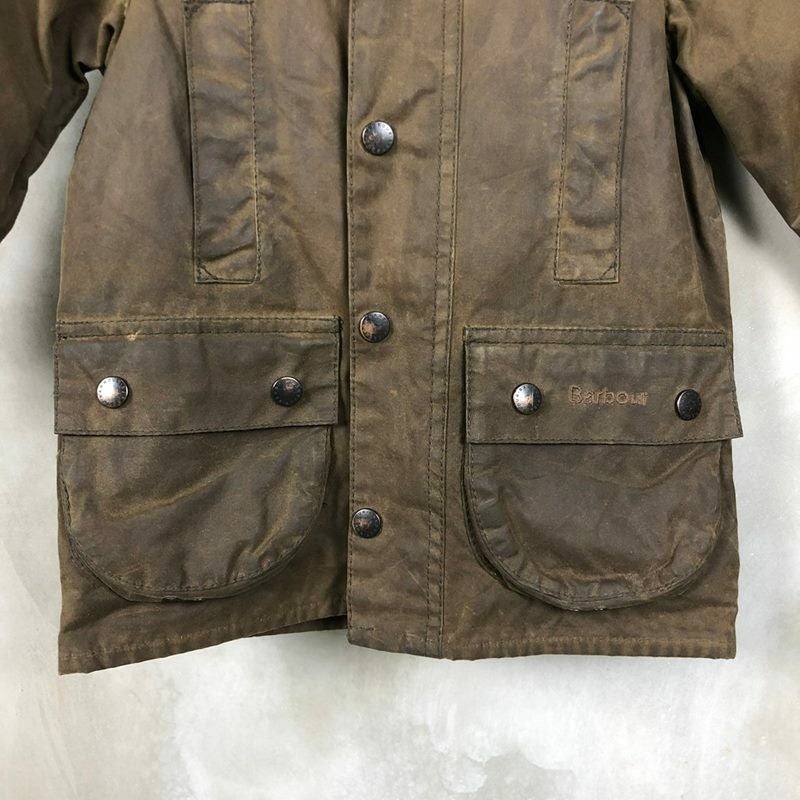 Kids 古着 Barbour キッズ オイルドジャケット | Flamingo Online 古着