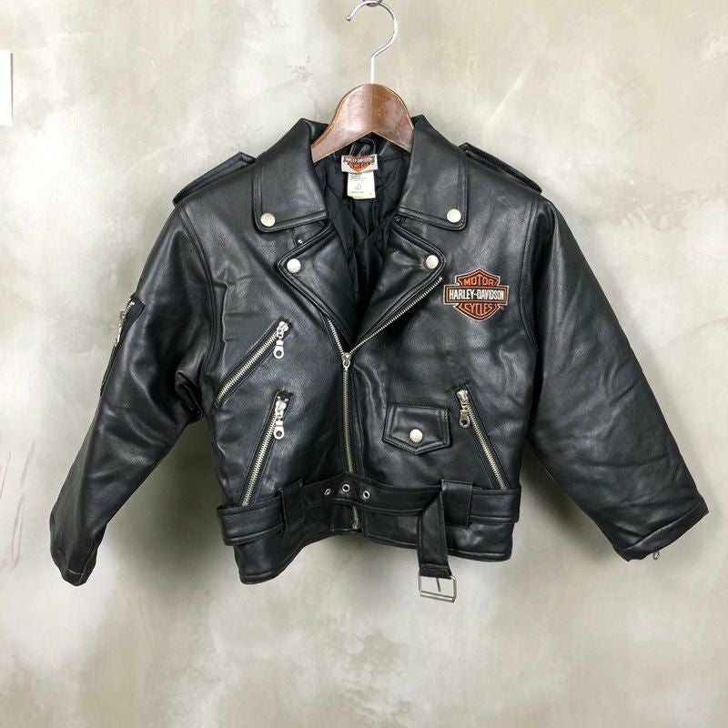 キッズ用　Harley-Davidson VR1000 ジャケット Kids 古着 Harley Davidson キッズライダースジャケット | Flamingo