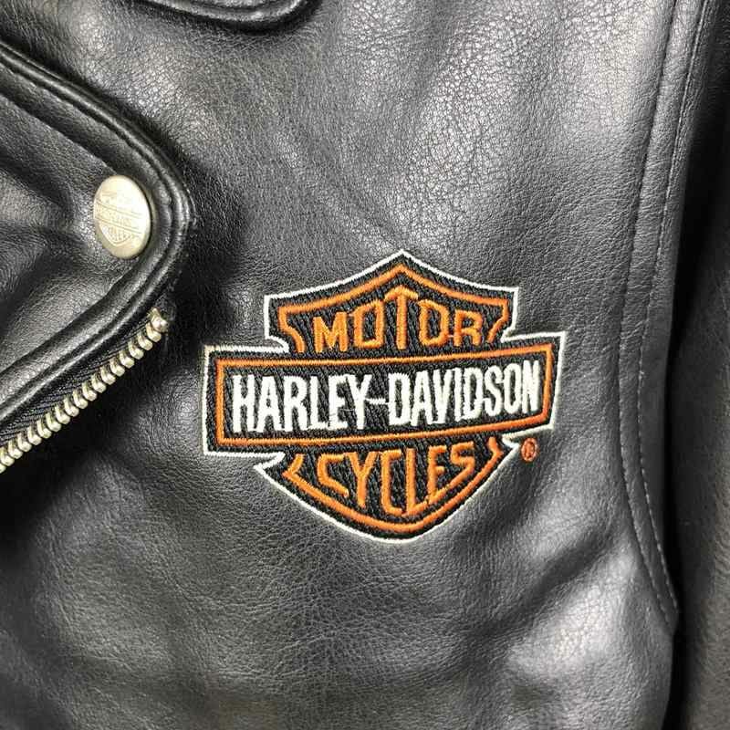 Kids 古着 Harley Davidson キッズライダースジャケット | Flamingo