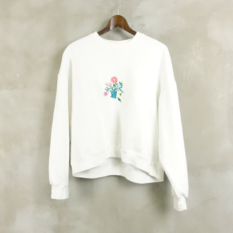 古着 morning sun USA製 花柄スウェット | Flamingo Online 古着屋