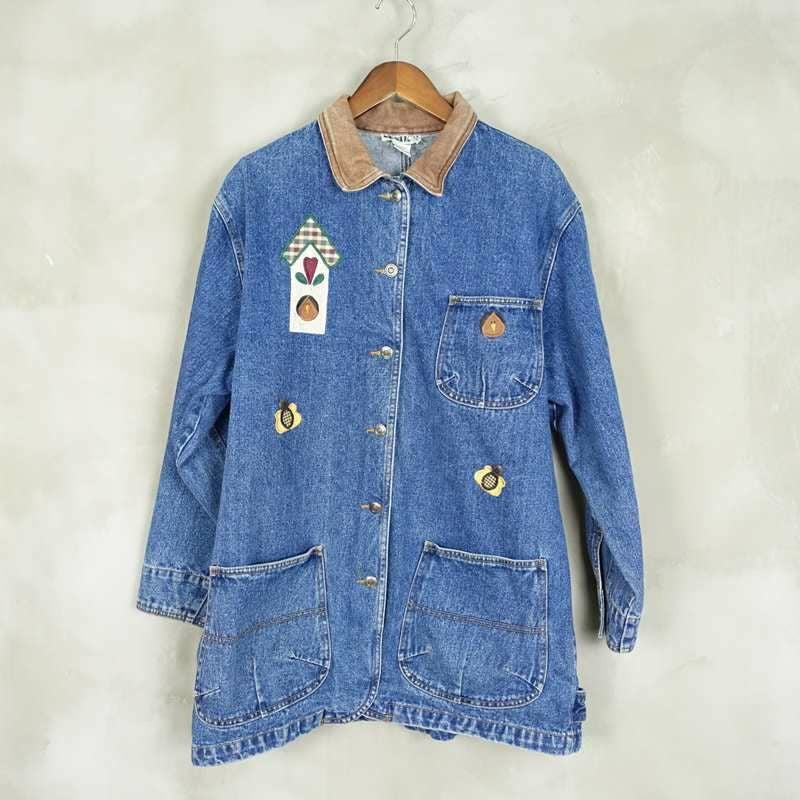 古着 HAIK'S デニムカバーオールジャケット | Flamingo Online 古着屋