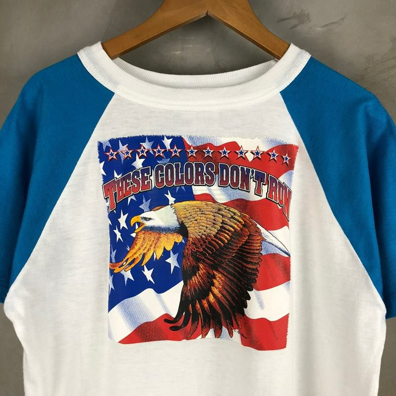 古着 Moorewear ラグラン アニマル プリント Tシャツ | Flamingo 