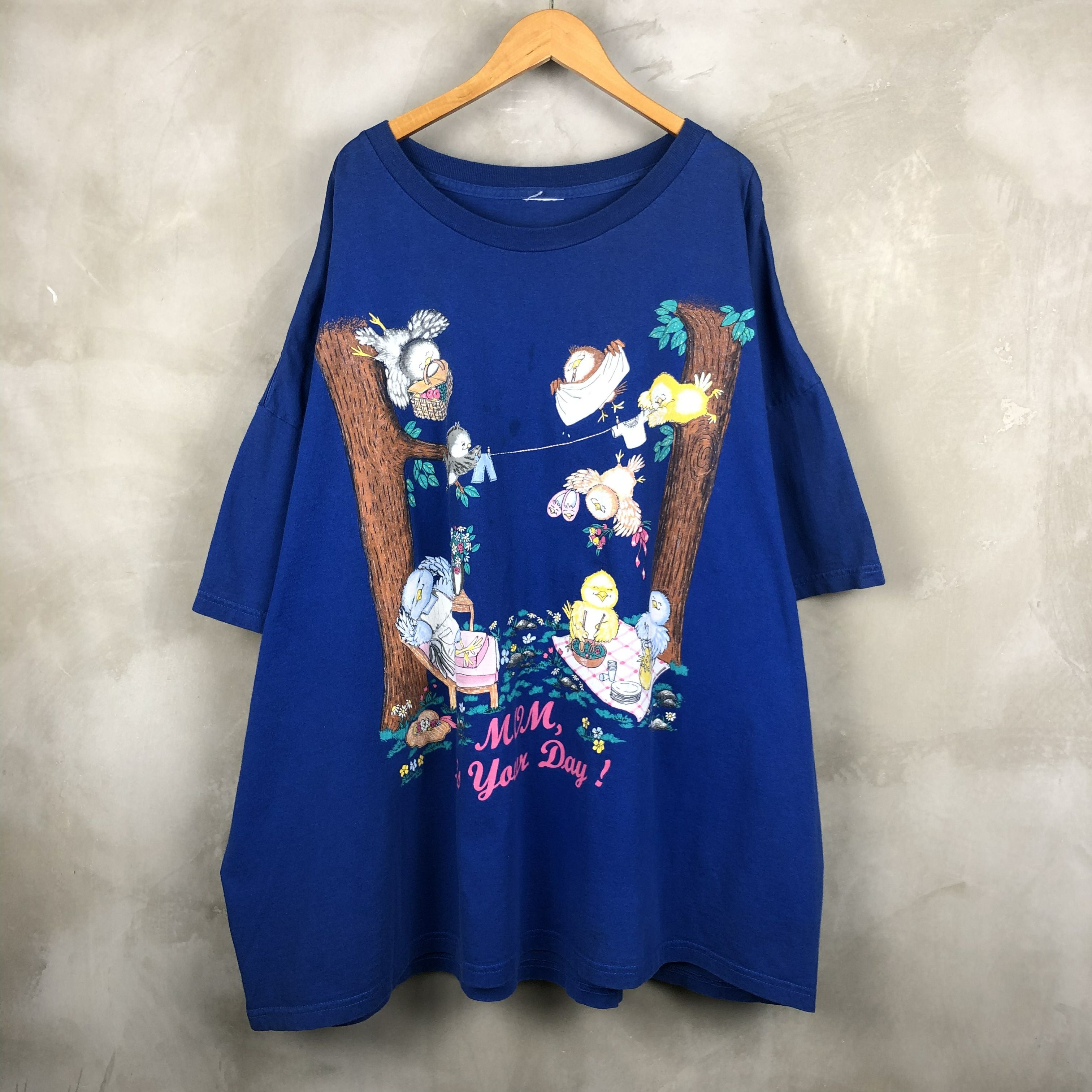 古着 90s ONEITA 猫プリント Tシャツ | Flamingo Online 古着屋