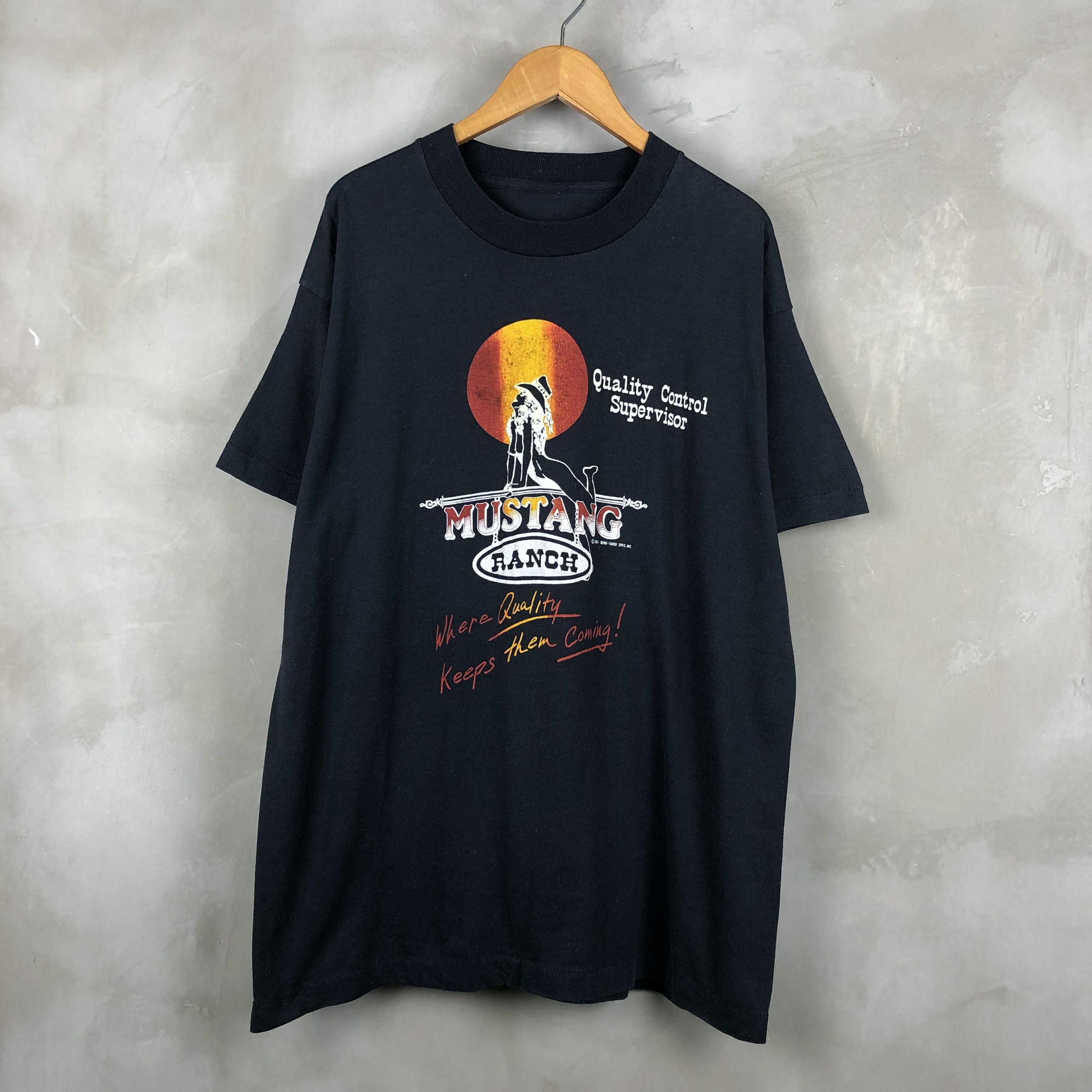 古着 MUSTANG RANCH 80s プリント Tシャツ | Flamingo Online 古着屋