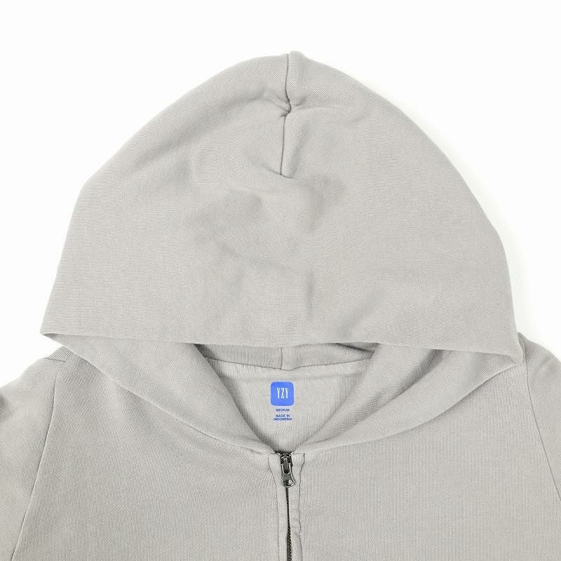 Yeezy&GAP ZIP HOODIE GLAY L イージー Yeezy x Gap Zip Up Exclusive Hoodie Dark Grey Men's - SS22 - US