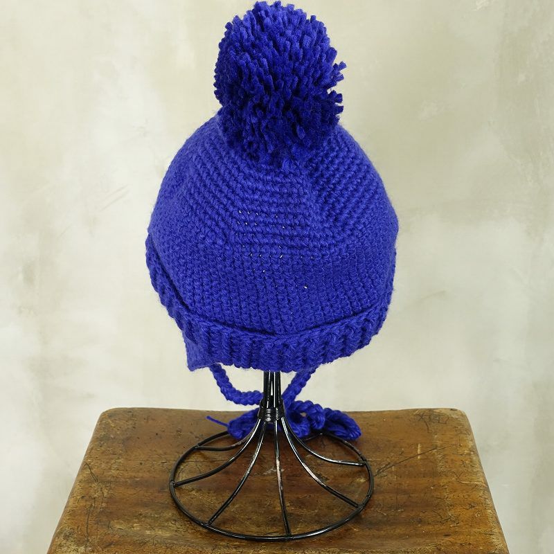 FAFATT シンプル ブルー ニットキャップ | Flamingo Online 古着屋