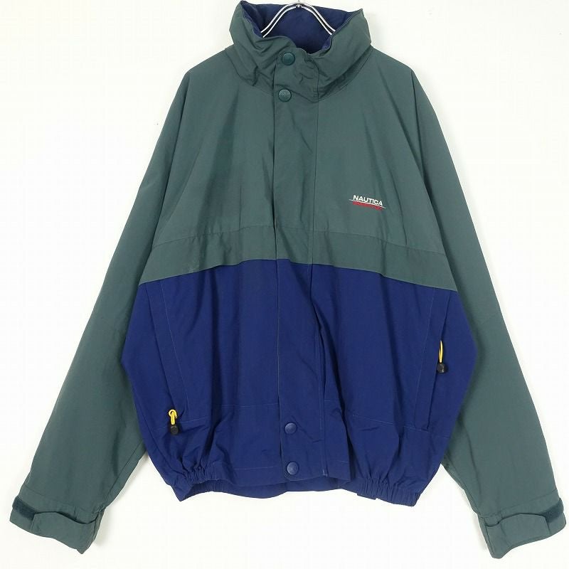 古着 nautica 2トーン ナイロン ジャケット | Flamingo Online 古着屋
